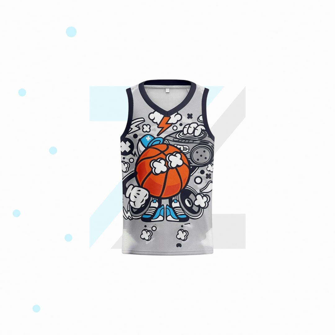 Power Drive Basketball Uniform | Custom Match Jersey & Shorts | High‑Airflow Sportswear angle 2